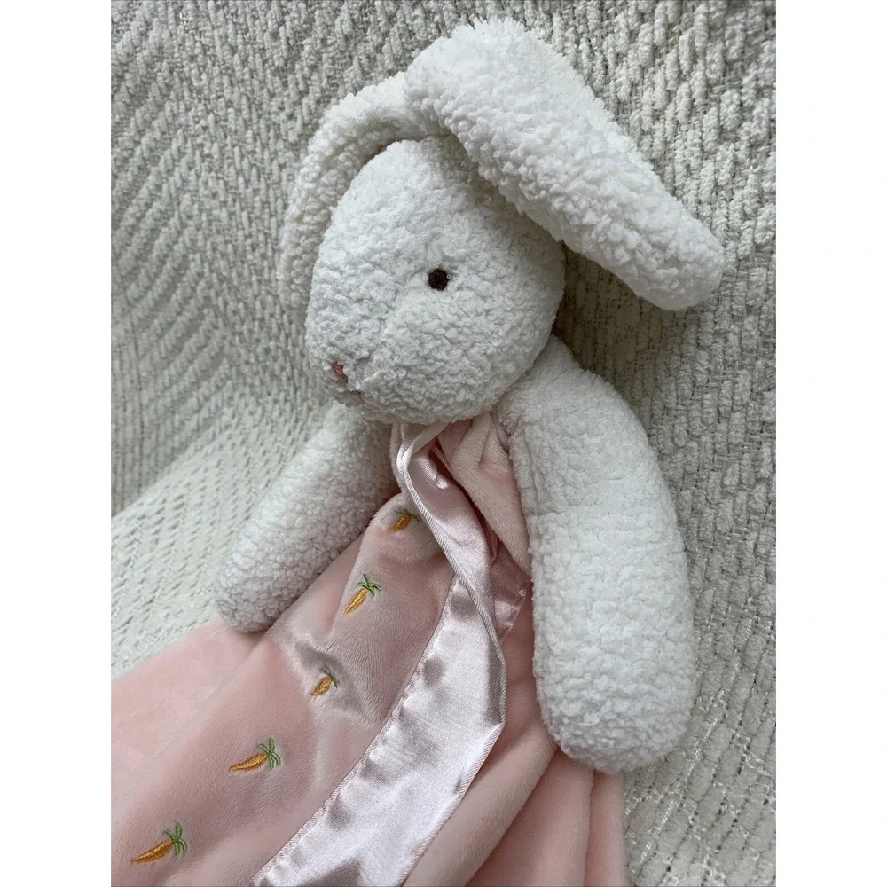 Bunnies By The Bay‎ Pink Best Friends Indeed Blossom Lovey Baby Security Blanket